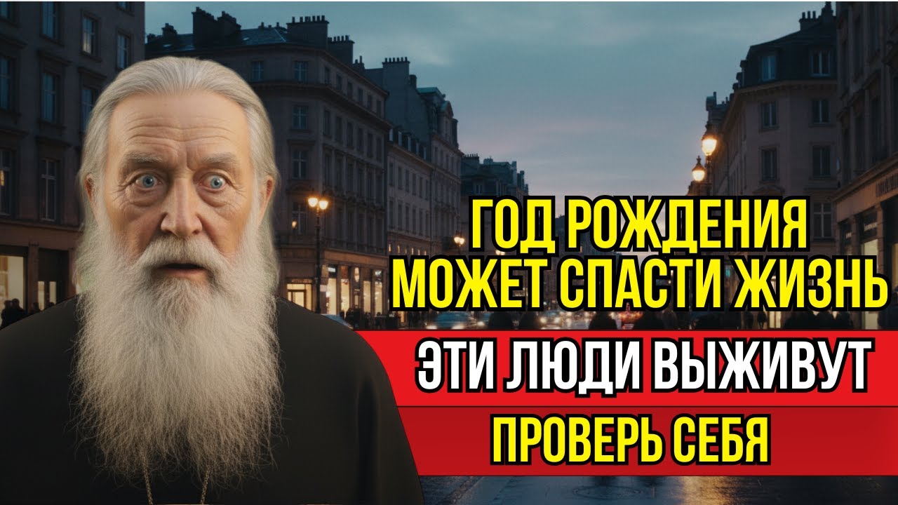 Старец Елисей Назвал Три Года Рождения — Люди Этих Годов Переживут Все Катастрофы И Доживут До 100