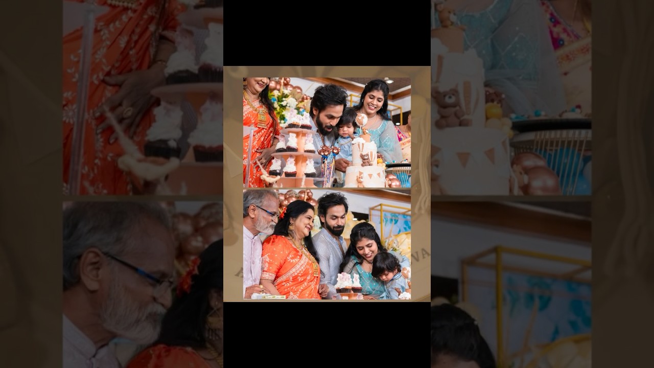 Actor Manas Nagulapalli's son Druva First Birthday Celebrations Photos#manasnagulapalli