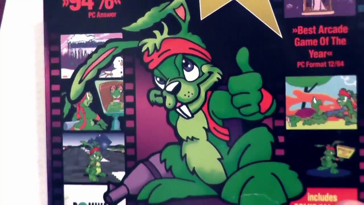 Jazz Jackrabbit CD-ROM - Rare PC Game Unboxing