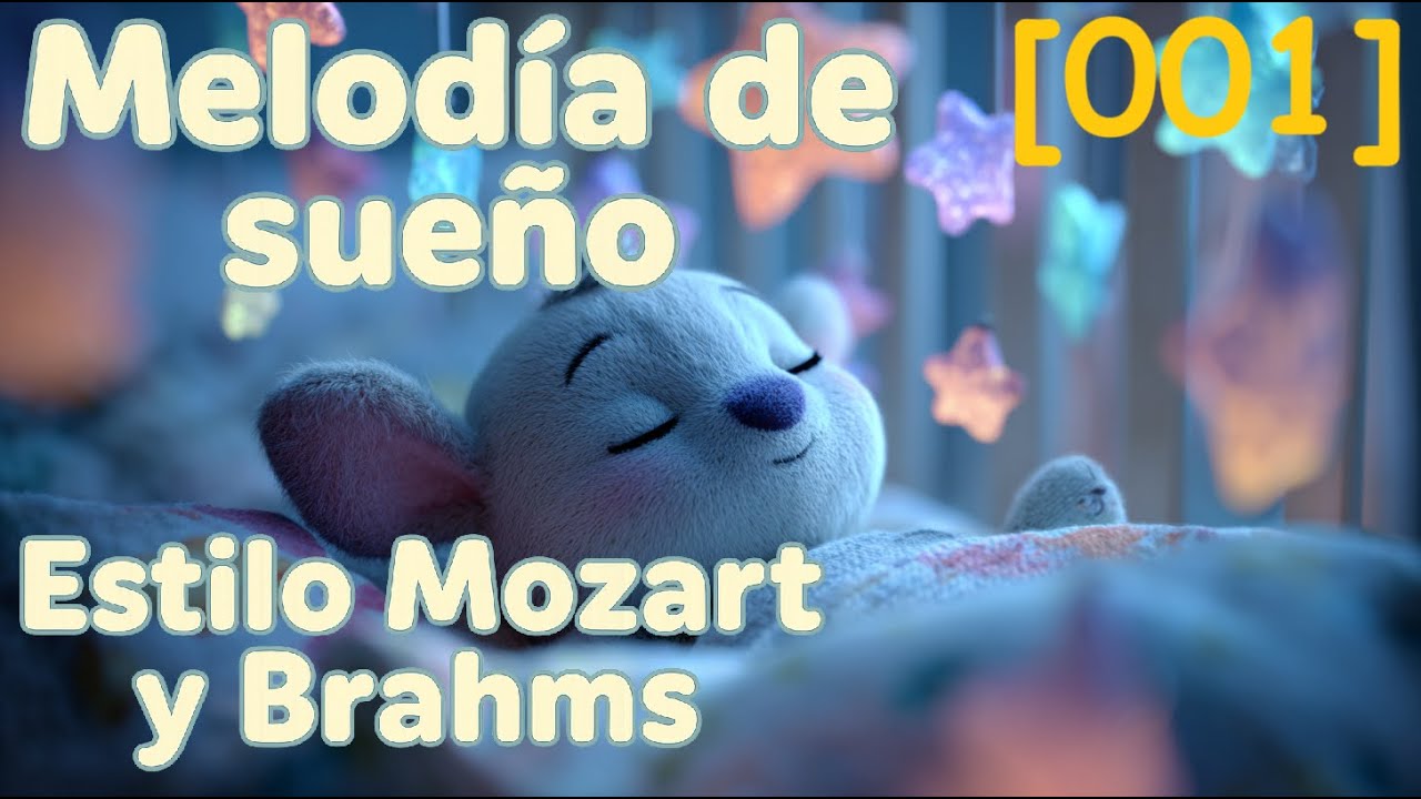 Melodía de sueño (8 horas) – Estilo Mozart y Brahms [001] | Caja de música | Mimo