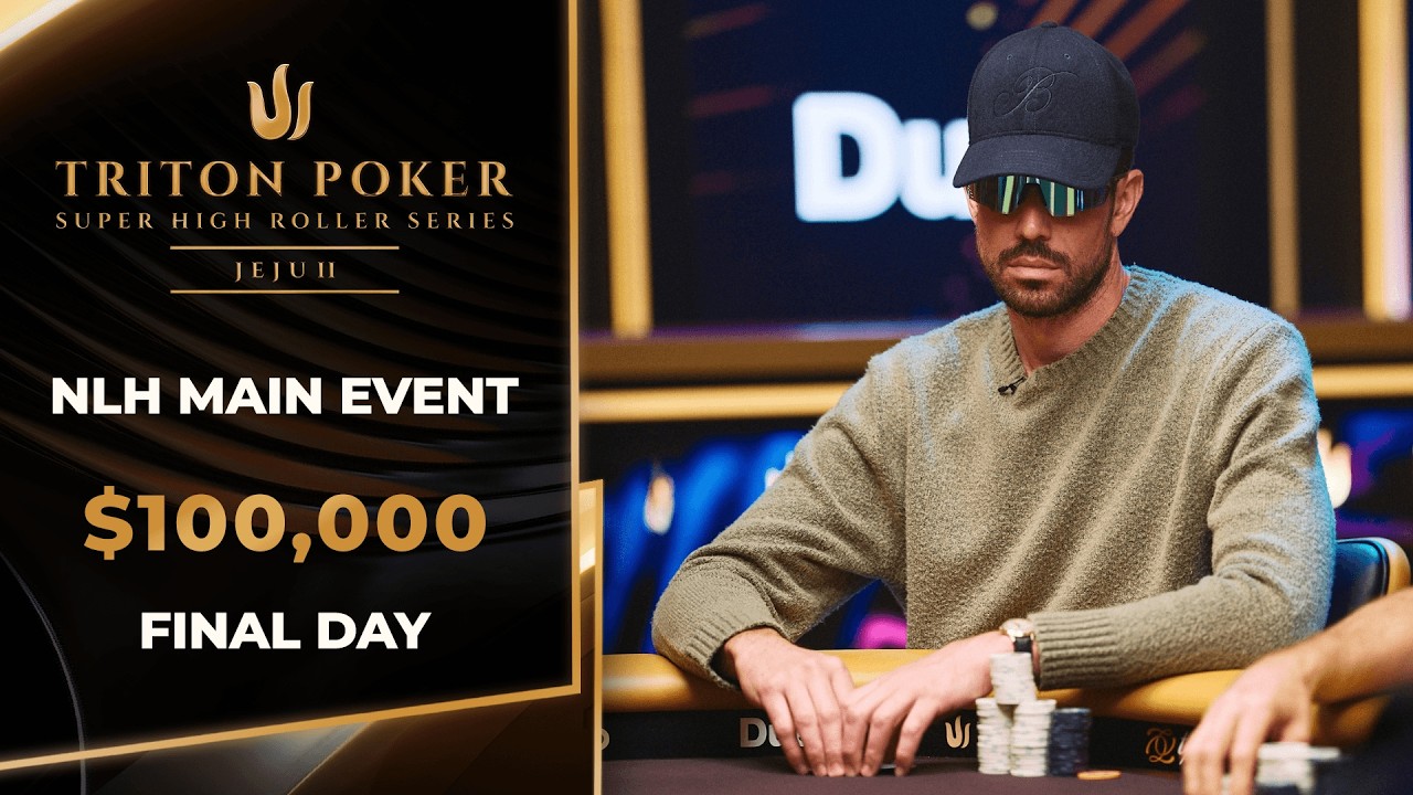 $100K NLH Main Event &ndash; Event #12 (Final Day) | Triton SHRS Jeju II 2026