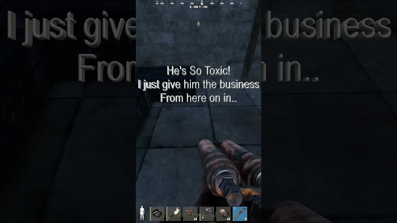 With One Shell I Went to Greet My TOXIC Neighbour