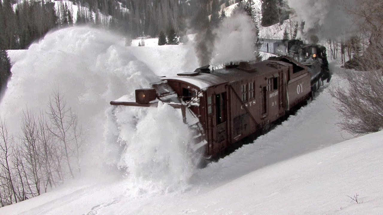 Rotary Snow Plow on the Cumbres & Toltec
