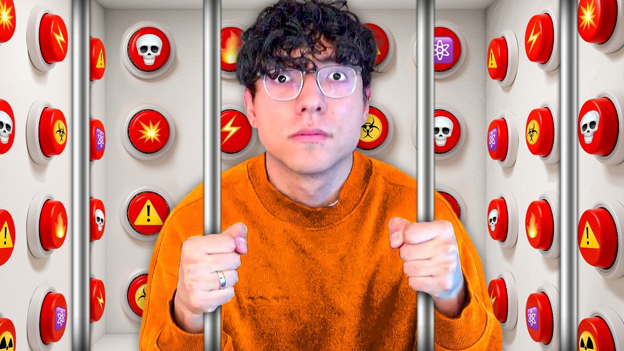 100 BOTONES Para ESCAPAR de PRISIÓN 🚨