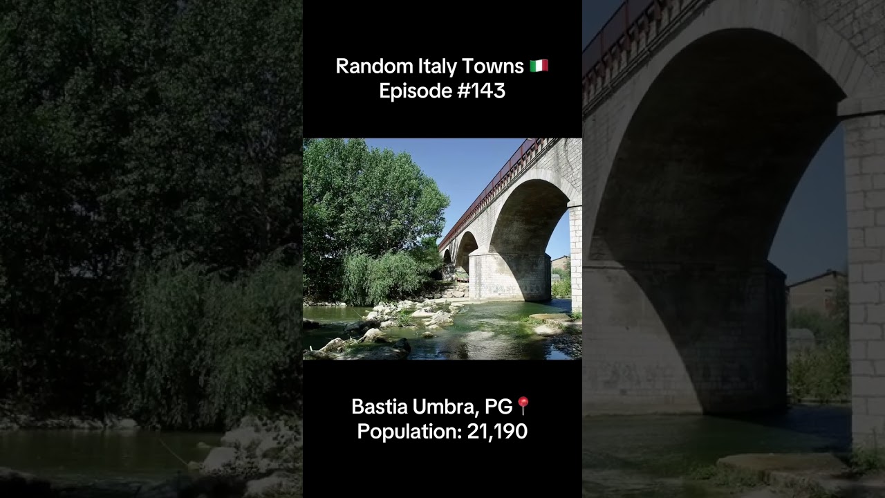 Bastia Umbra 📍 Random Italy Towns 🇮🇹 | Episode 143 | 