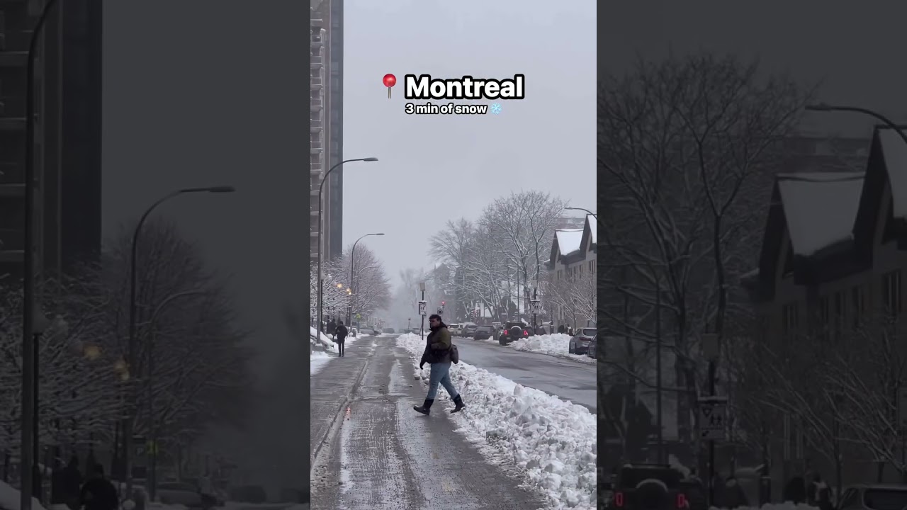 Montreal illuminated weather 