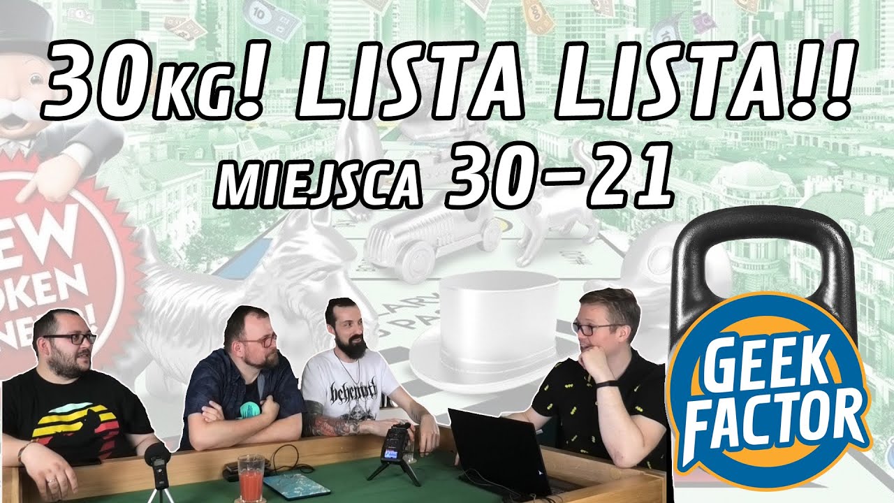 30 KG! LISTA LISTA!! NAJLEPSZE GRY WSZECH CZASÓW!!! Miejsca 30-21