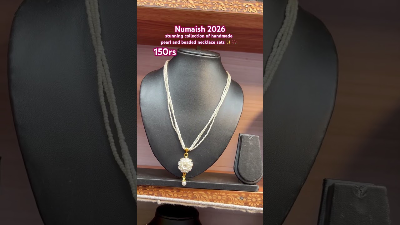 Beautiful Handmade Bead Necklaces 📿💖 | Classic Ethnic Jewellery| Numaish 2026| by walkinthrough