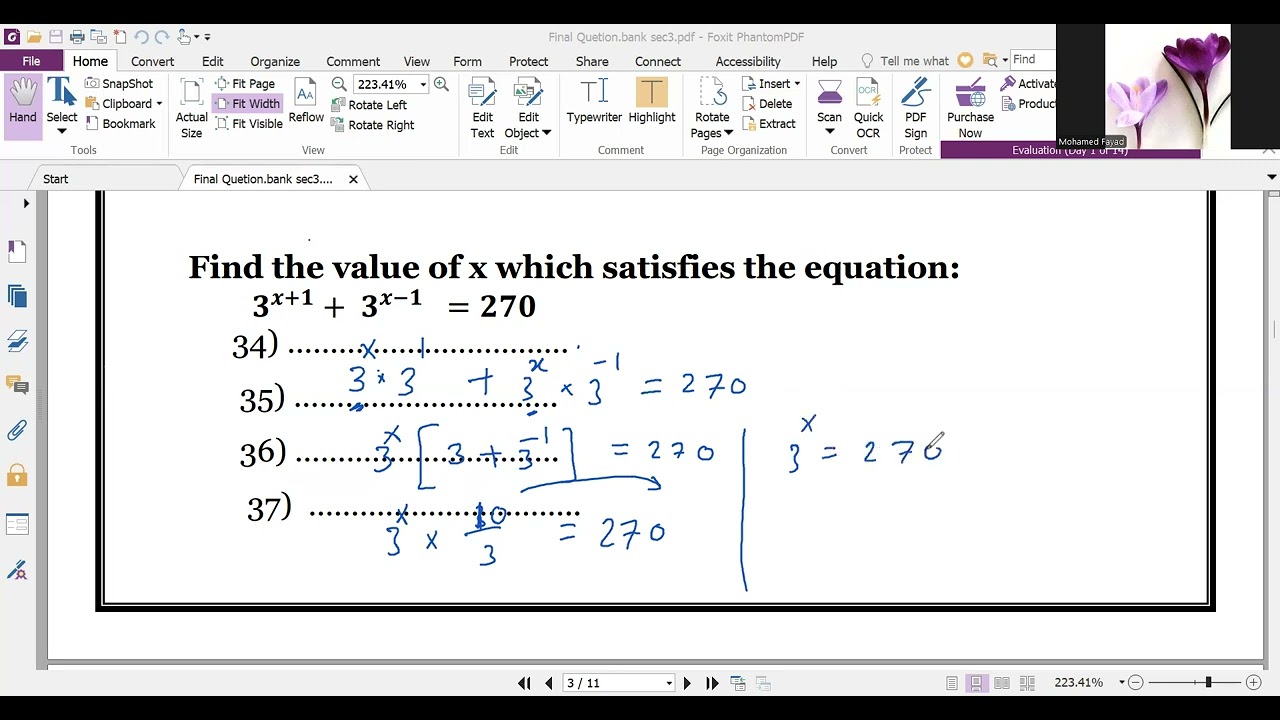 Question bank 3th year of technology