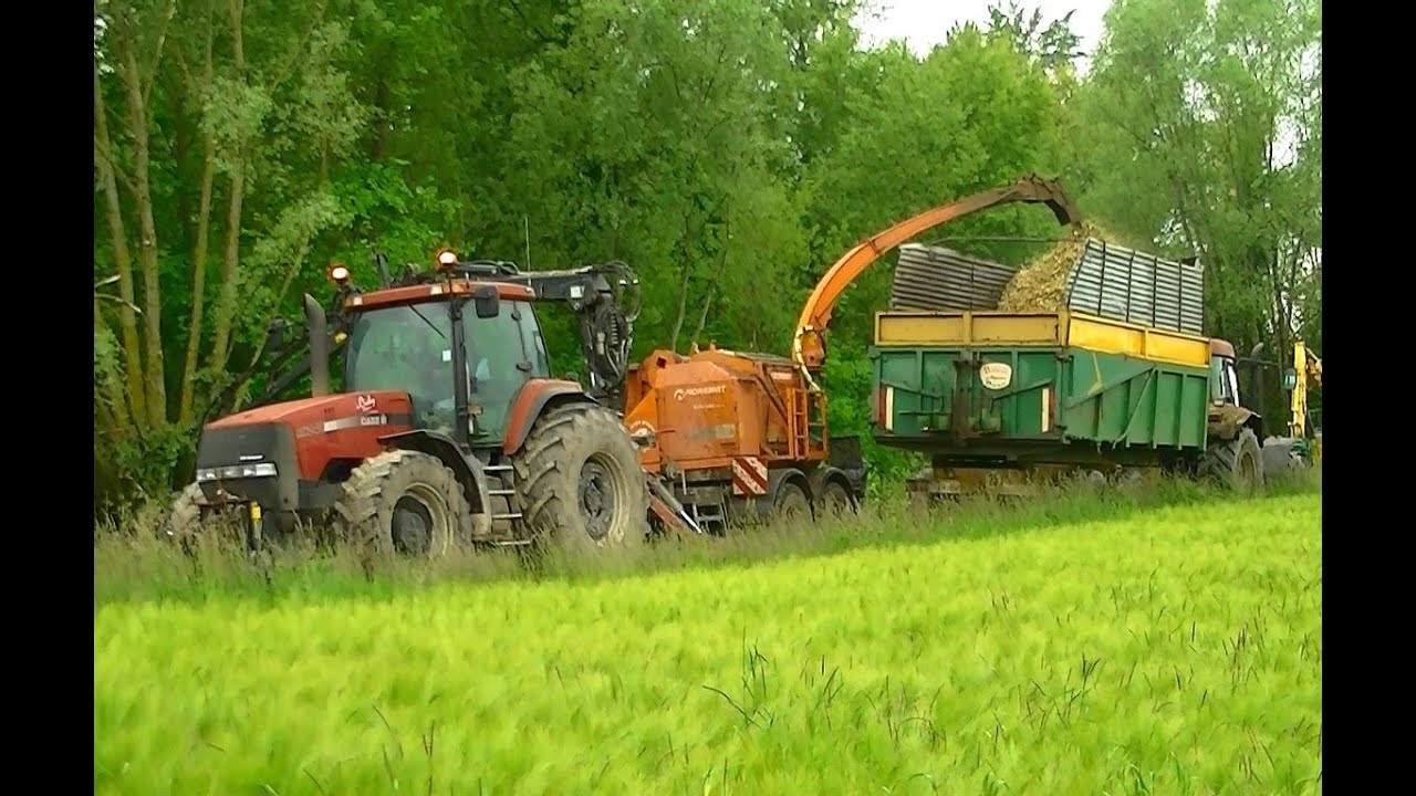 Dechiquetage avec Case MX 240