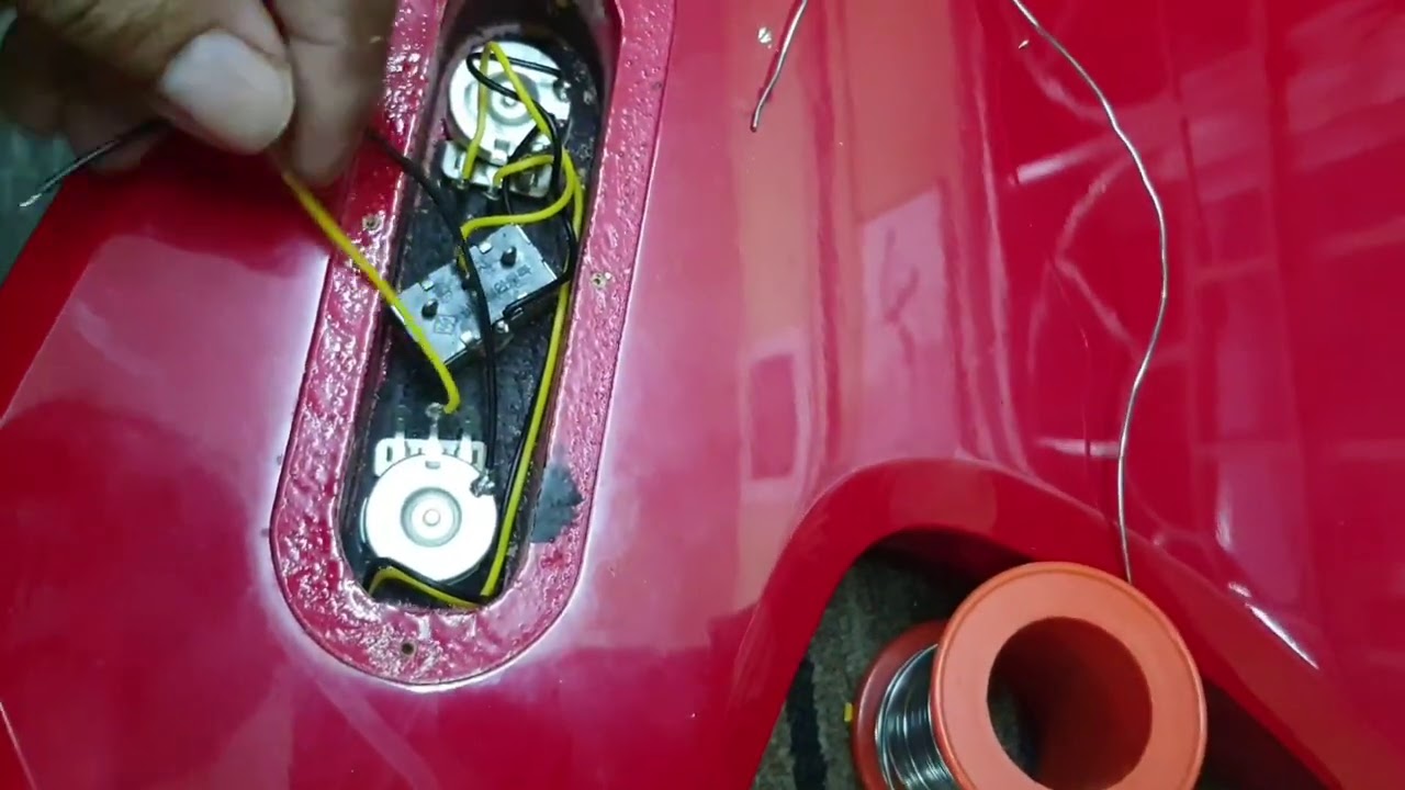 toturial wiring gitar 1vol 1tone 3select