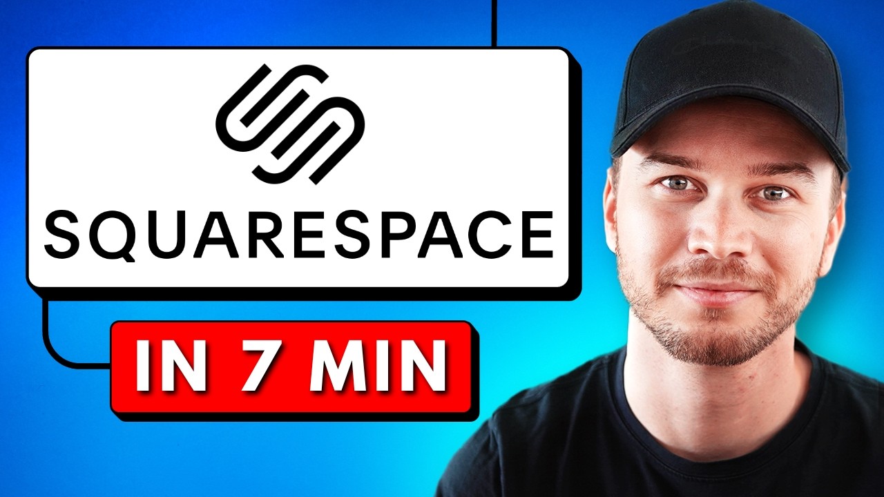 Учебник Squarespace - Создайте сайт за 7 минут