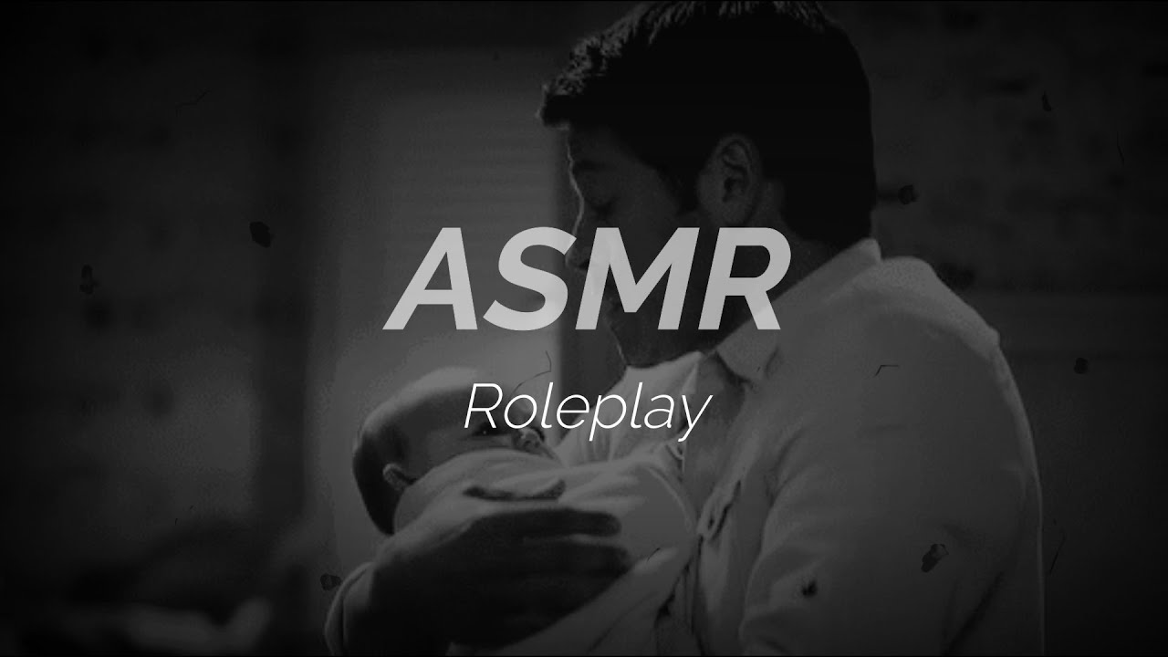 Tu Esposo hace dormir a la bebé en su cuna 👨‍🍼 (Llora👶*) | ASMR - roleplay