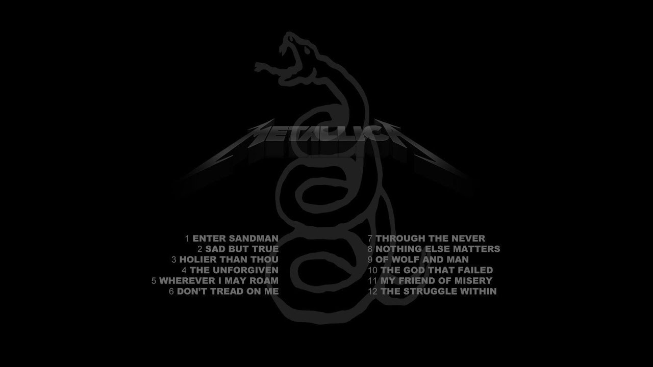 Metallica The Black Album Remastered Full