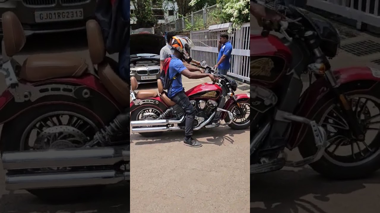 Harley Davidson KILLER !Indian Scout 🔥 #indian #scout