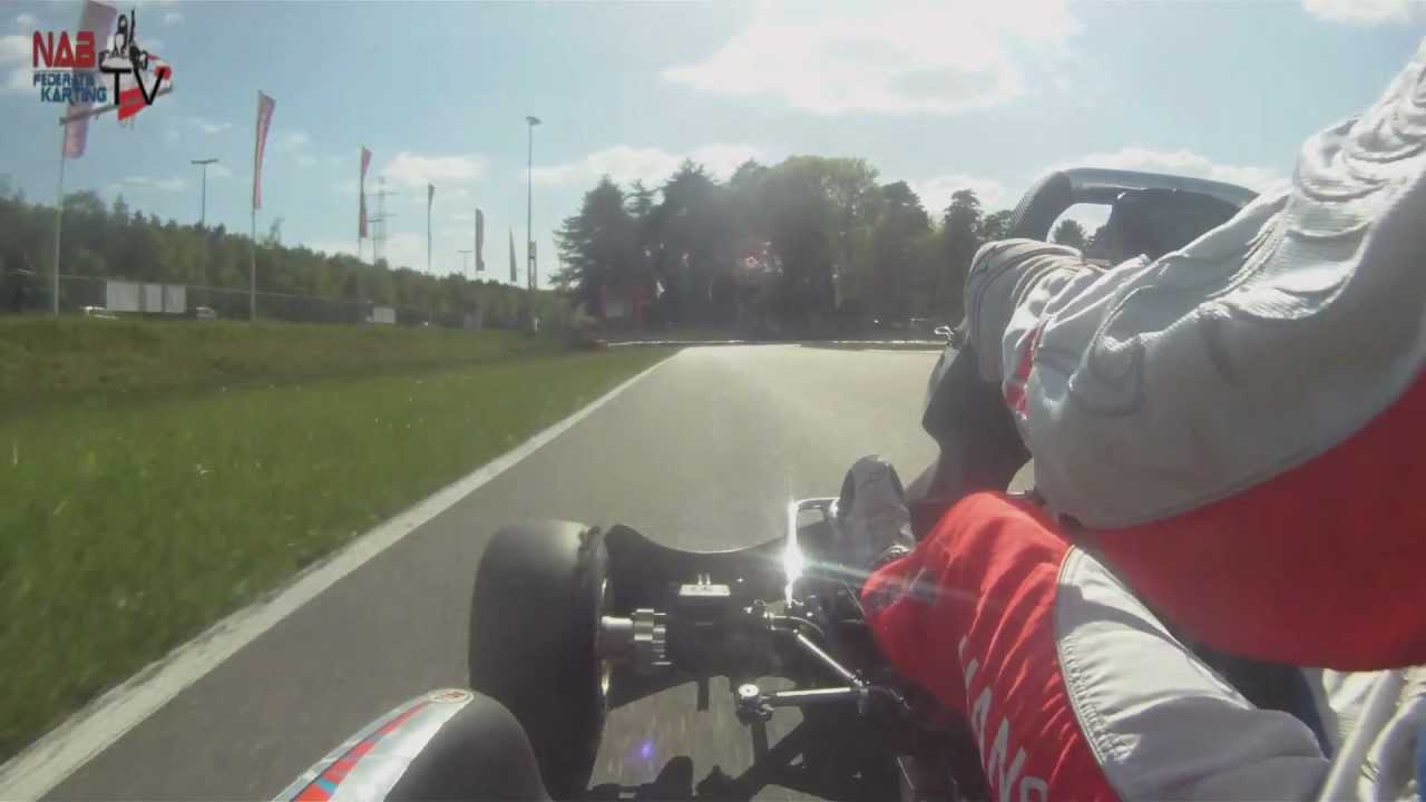 How to drive a KZ2 Kart (Lap around Genk explained) part 4