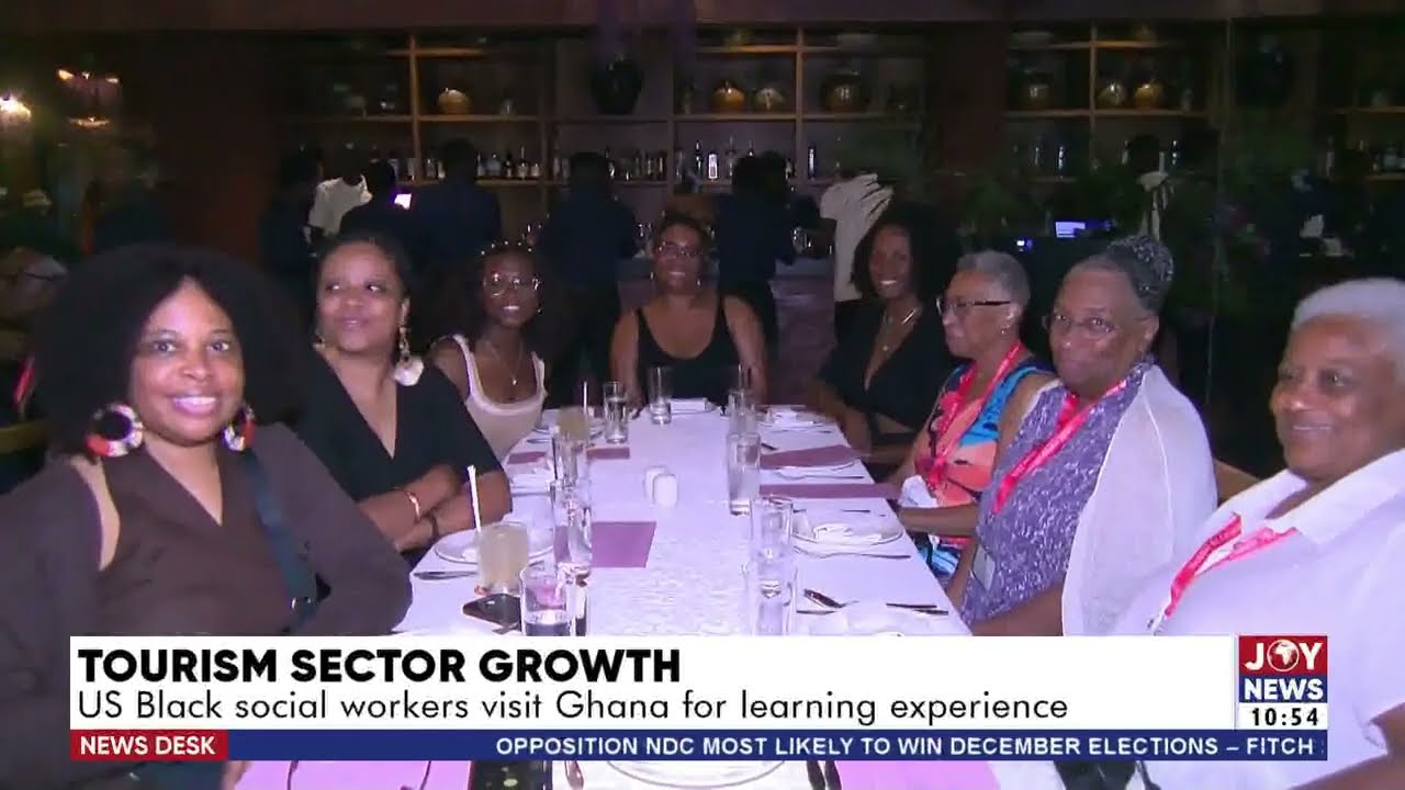 Tourism Sector Growth: US Black social workers visit Ghana for learning experience