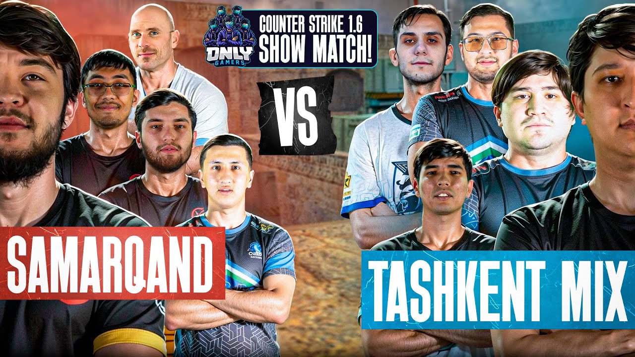 ONLYGAMERS | SAMARQAND vs TOSHKENT MIX | CS 1.6 | PART 2