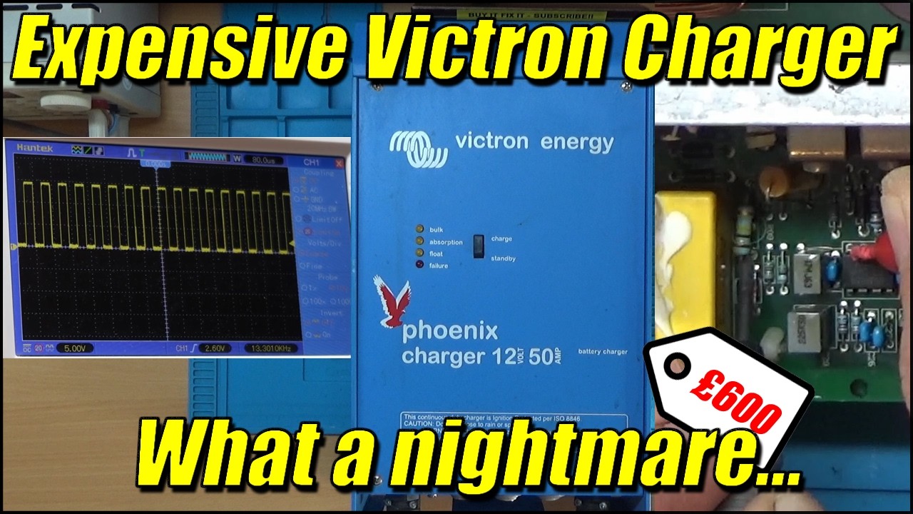 Expensive Victron Phoenix 12/50 battery charger | Can I FIX it?