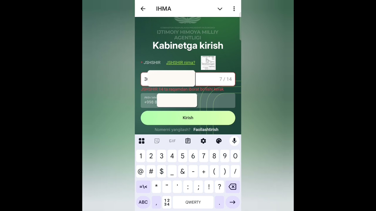 IHMA botdan foydalanish
