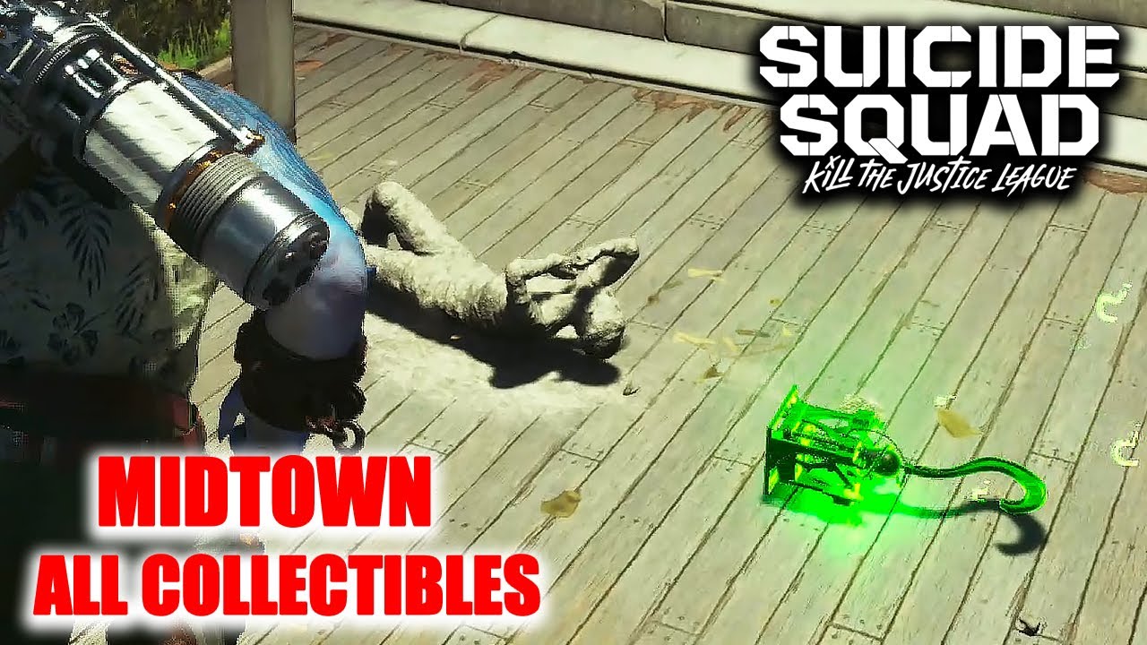 MIDTOWN All Collectibles - Suicide Squad Kill The Justice League - Riddle, Trophies