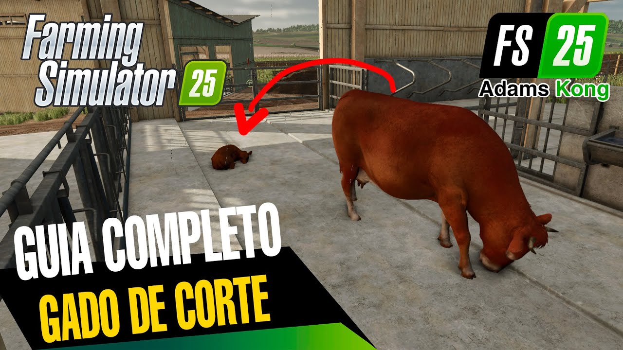 FS25: Gado de corte - Quando vender, quando alimentar tudo detalhado| FARMING SIMULATOR 25