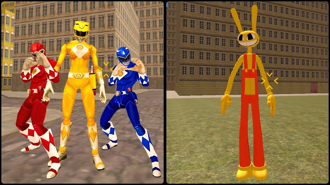 Битва монстров: Могучие рейнджеры против Джакса, Цифровой цирк (Garry’s Mod)