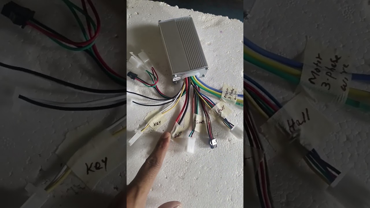 36V 350W Controller Wire || #tech #ebike #viral #shortsvideo #bicycle #electric