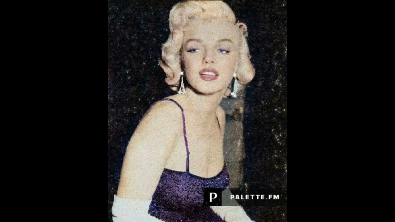 Marilyn Monroe photographed by columnist Earl Wilson on June 17, 1953.