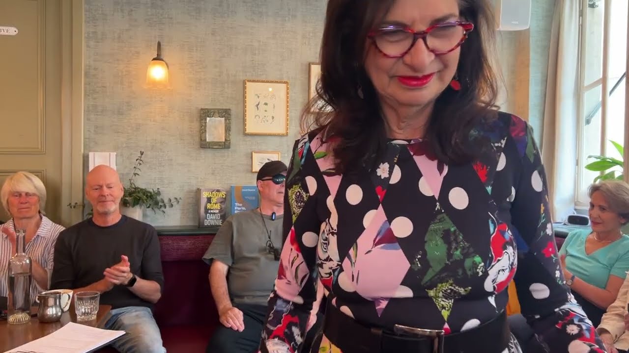 Après Midi September 9, 2025 in Paris with David Downie and Harriet Welty Rochefort