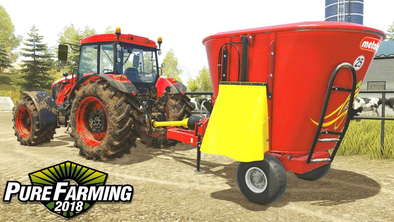 Pasza dla krów - Pure Farming 2018 | #23