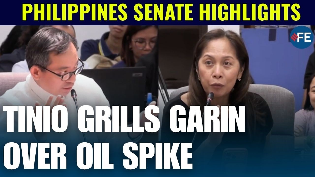 Tinio vs Garin: Heated Exchange Over Rising Oil Prices | Philippines Senate Drama