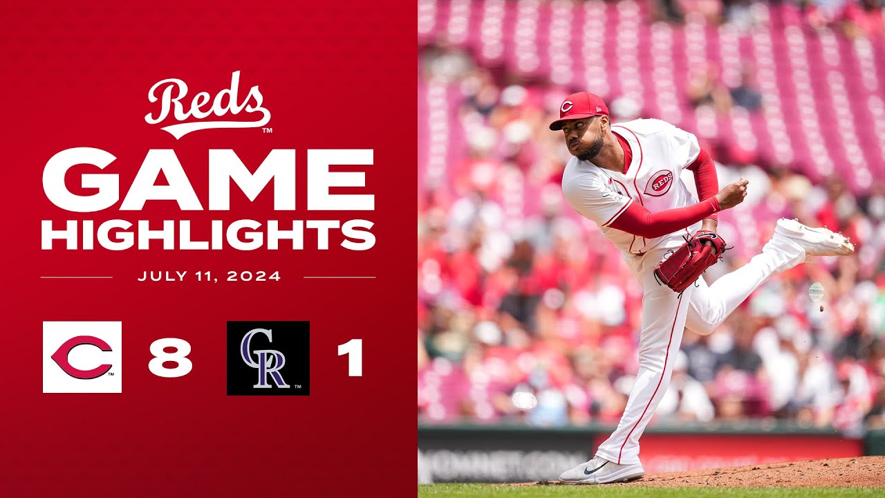 Rockies vs. Reds Game Highlights (7/11/24) | MLB Highlights
