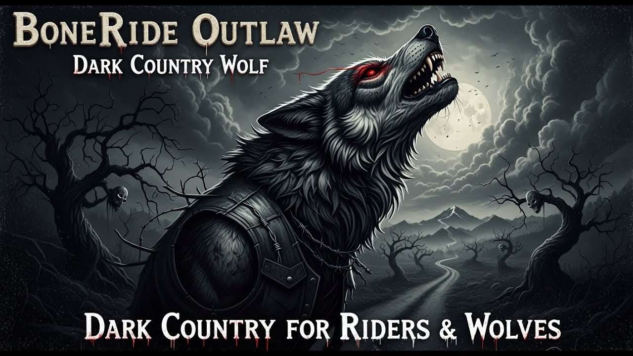 BoneRider Outlaw 🔥 Devil Dust Howlers 🐺 Dark Country for Riders & Wolves