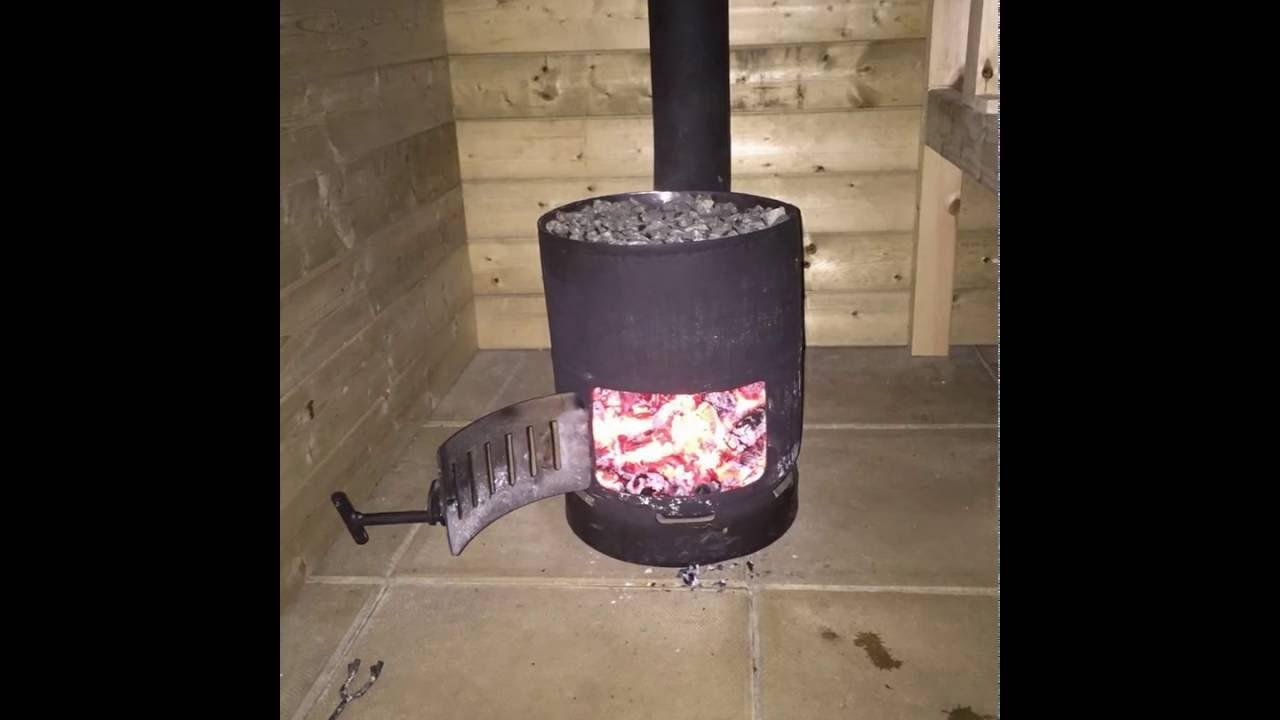 Home made Sauna.