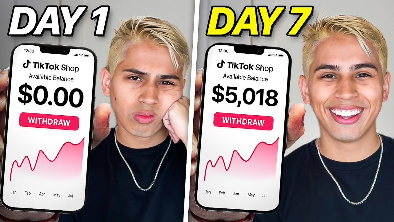 I Tried Making Money On TikTok Shop for 7 Days (Realistic Results)