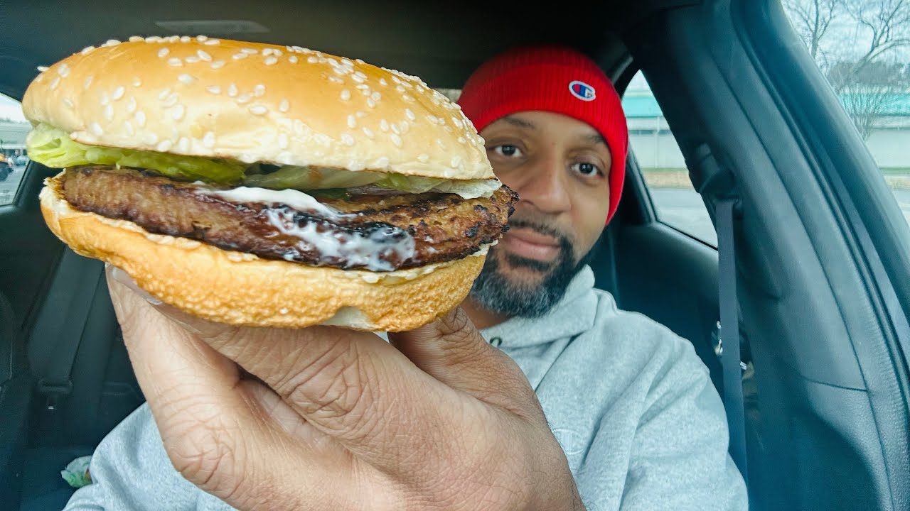Trying Burger King’s Impossible Whopper for the first time!