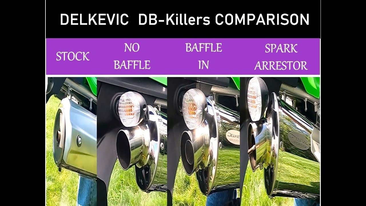 📍 🟢2023 KAWASAKI KLX 300 - Delkevic Exhaust [w/o DB-killer]