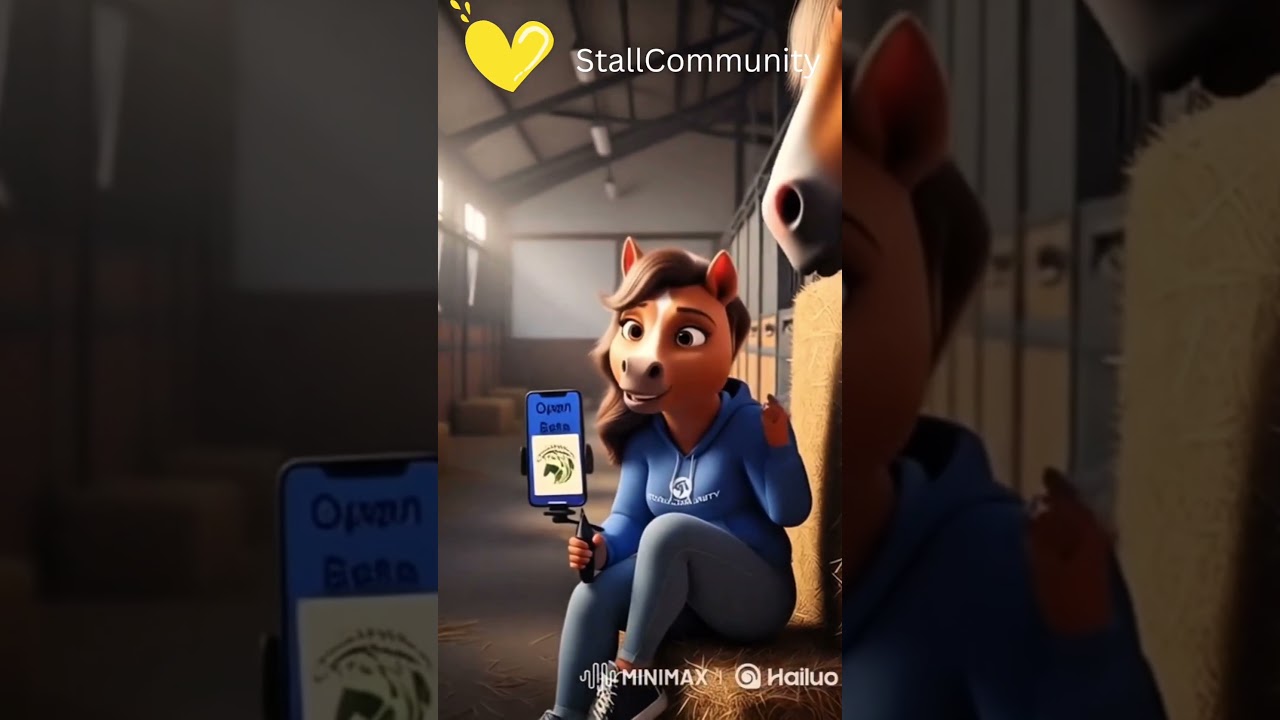 Stella vloggt jetzt! #Stallcommunity 🐴📱Jetzt Open Beta testen. Exclusiv f&uuml;r Android. Link im Profil