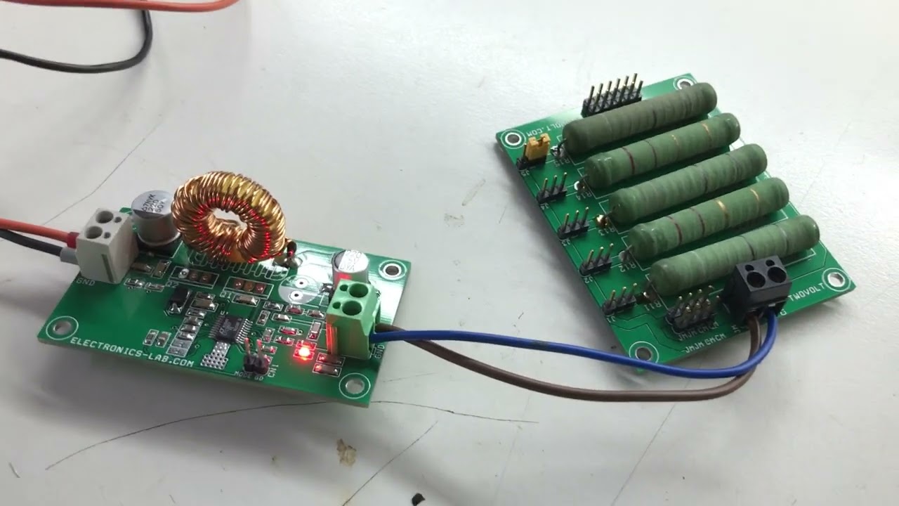 High Current DC DC Converter 12V 6A Output from 16V to 38V DC Input