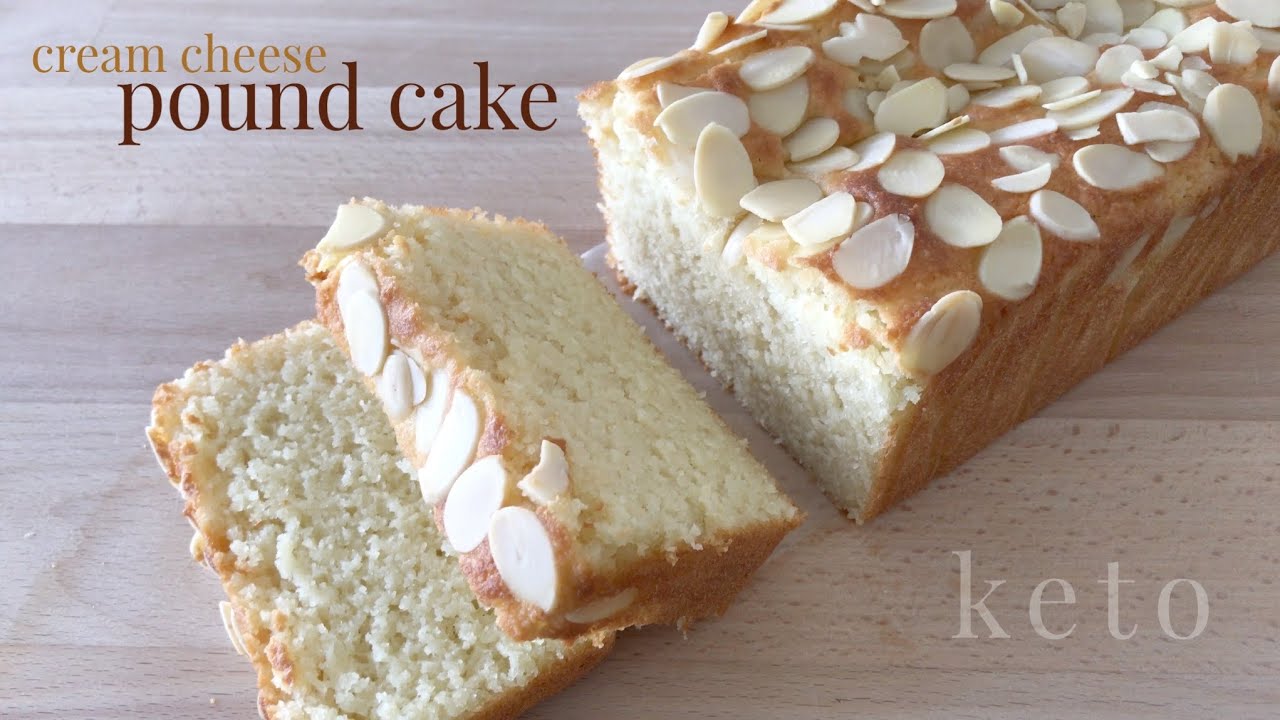 Keto Cream Cheese Pound Cake