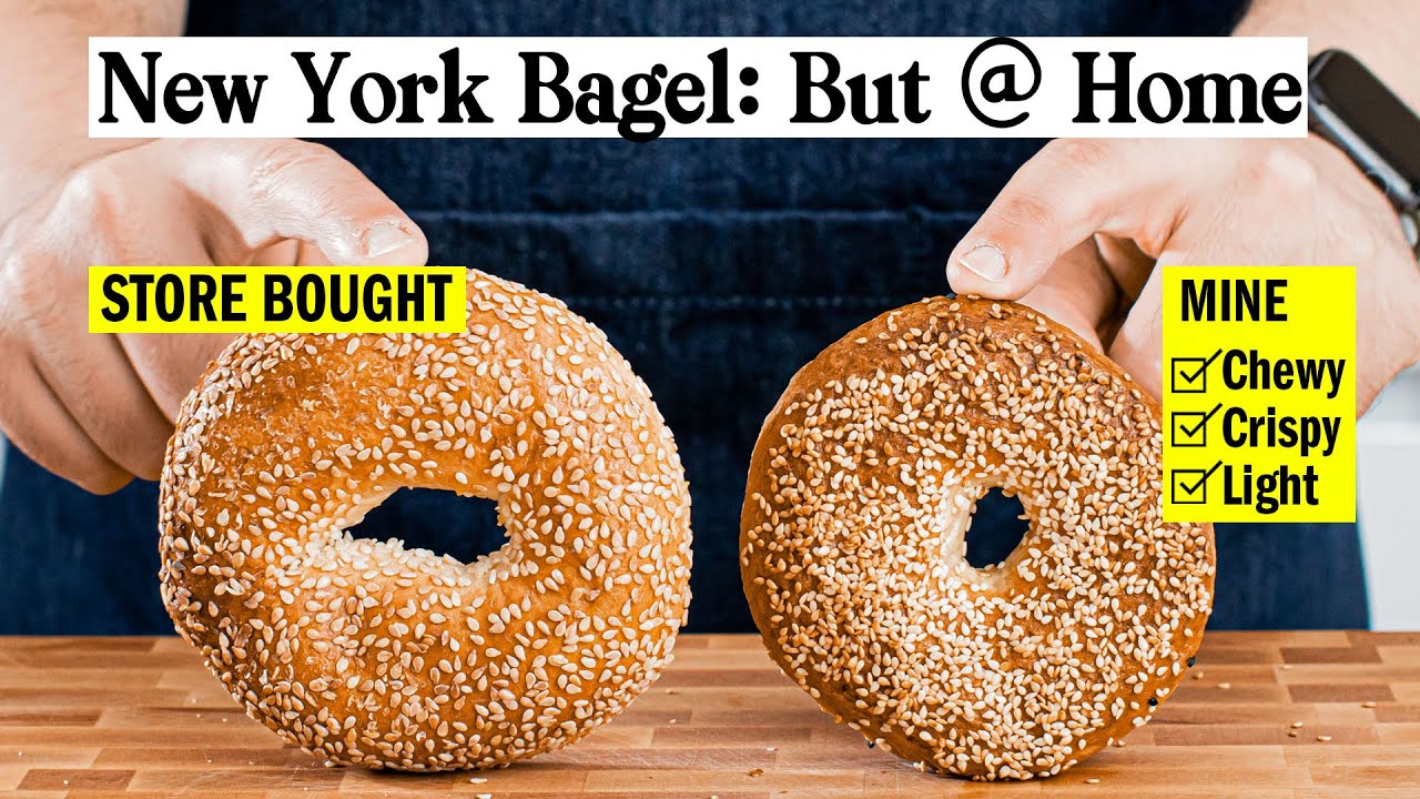This Is Like Being in New York Again! NYC Style Bagel Recipe - The Scran Line