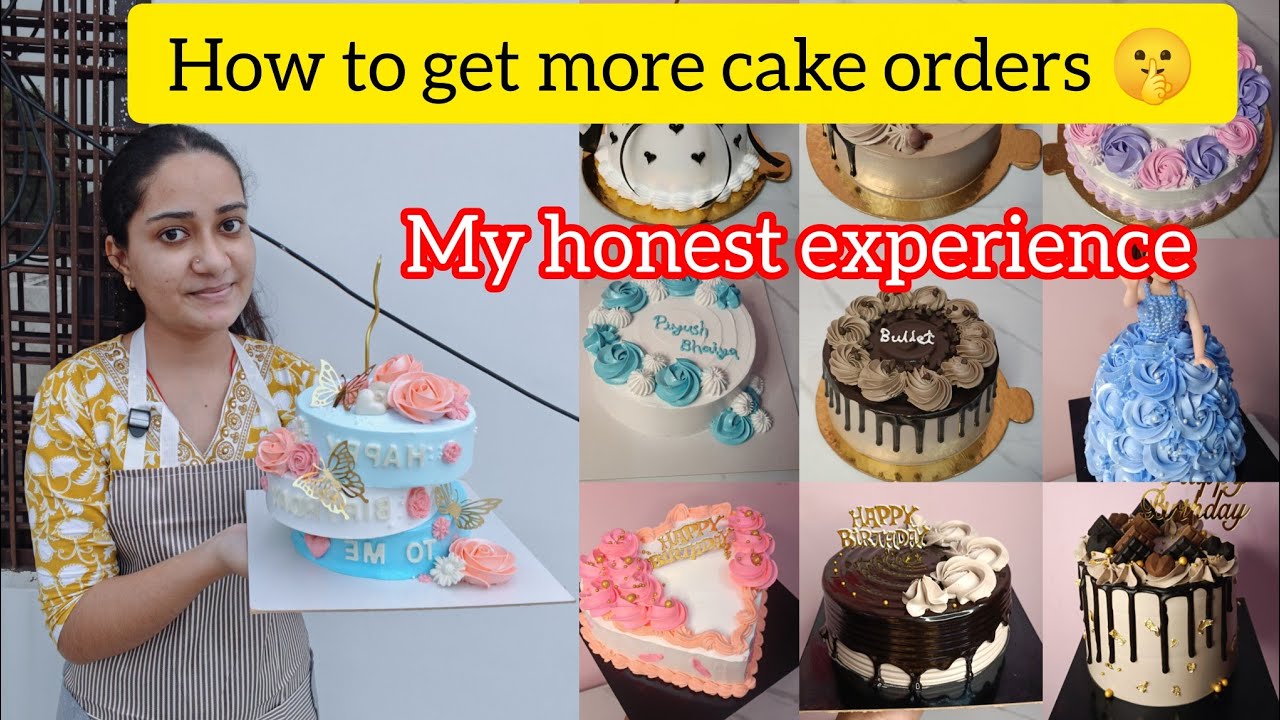 How to Get More Cake Orders🤫| Grow Your Home Bakery Business