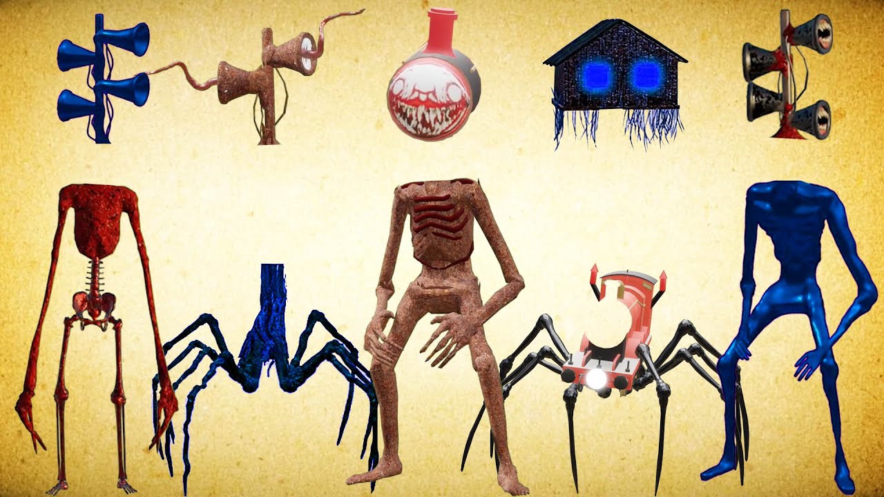 WRONG HEADS SIREN HEAD ROBLOX, DOUBLE SIREN HEAD HEAD BLOOD, HOUSE HEAD, CHO CHO CHARLES