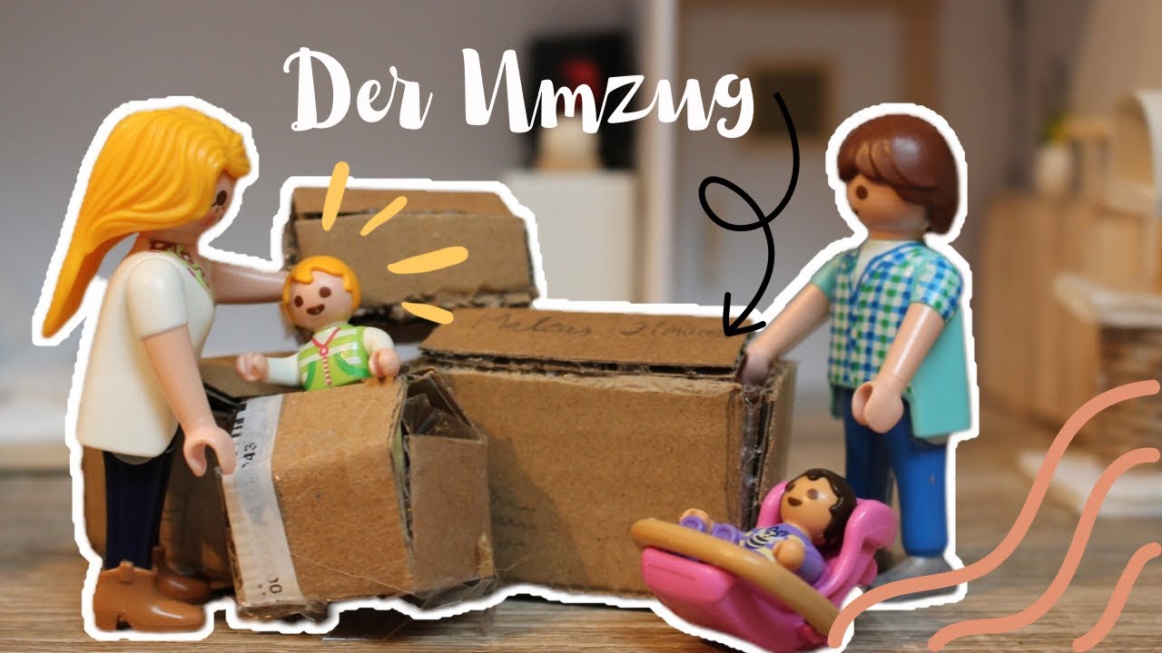 Der Umzug 🚗📦 – Malea will nicht umziehen 😟! // Playmobil Familie Bunt 🩷