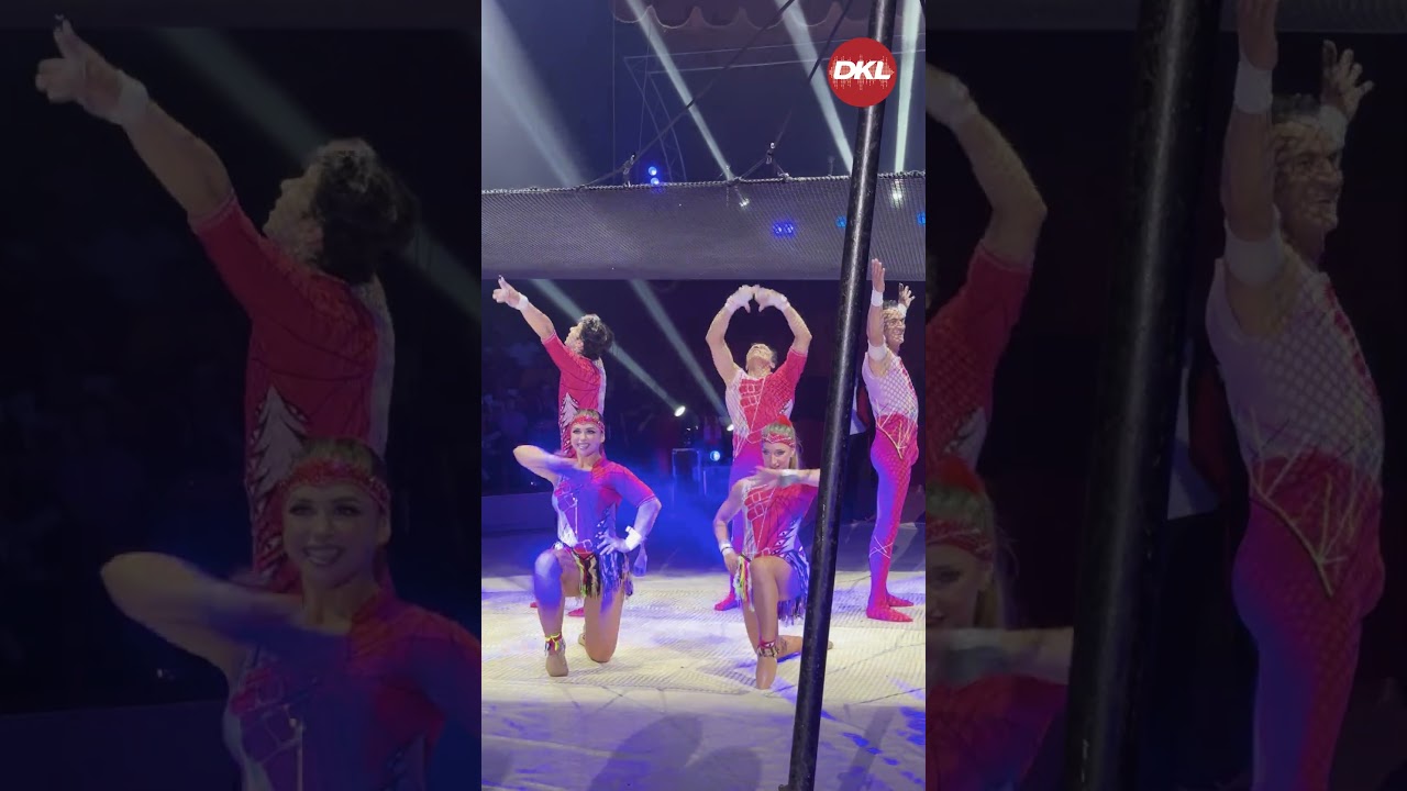 DKL fait son cirque avec le Cirque Pinder !