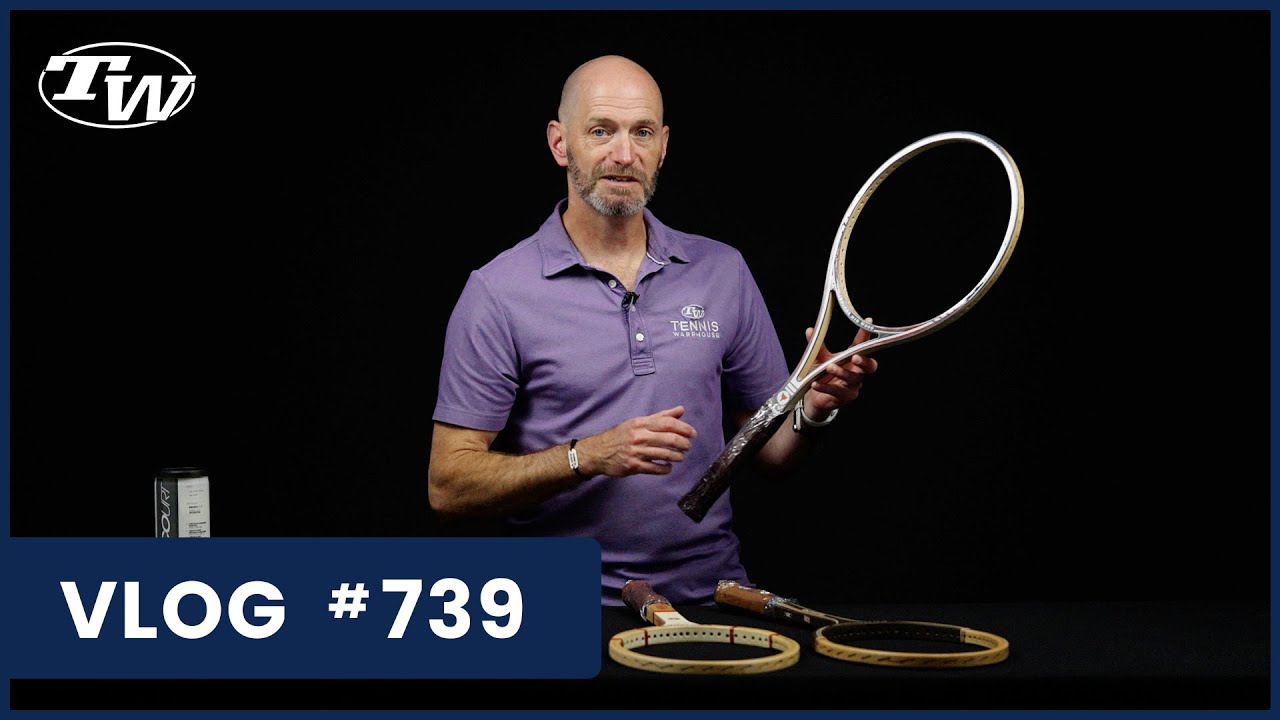 We love the new Tecnifibre Tennis Balls & Vintage Pro Stock Racquets you need in your life VLOG #739