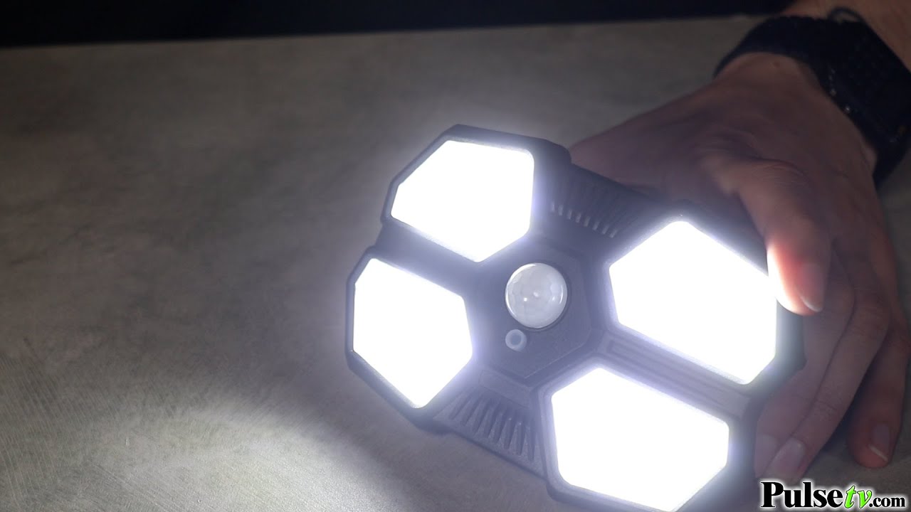 750 Lumen Solar Quad Beam Motion Light