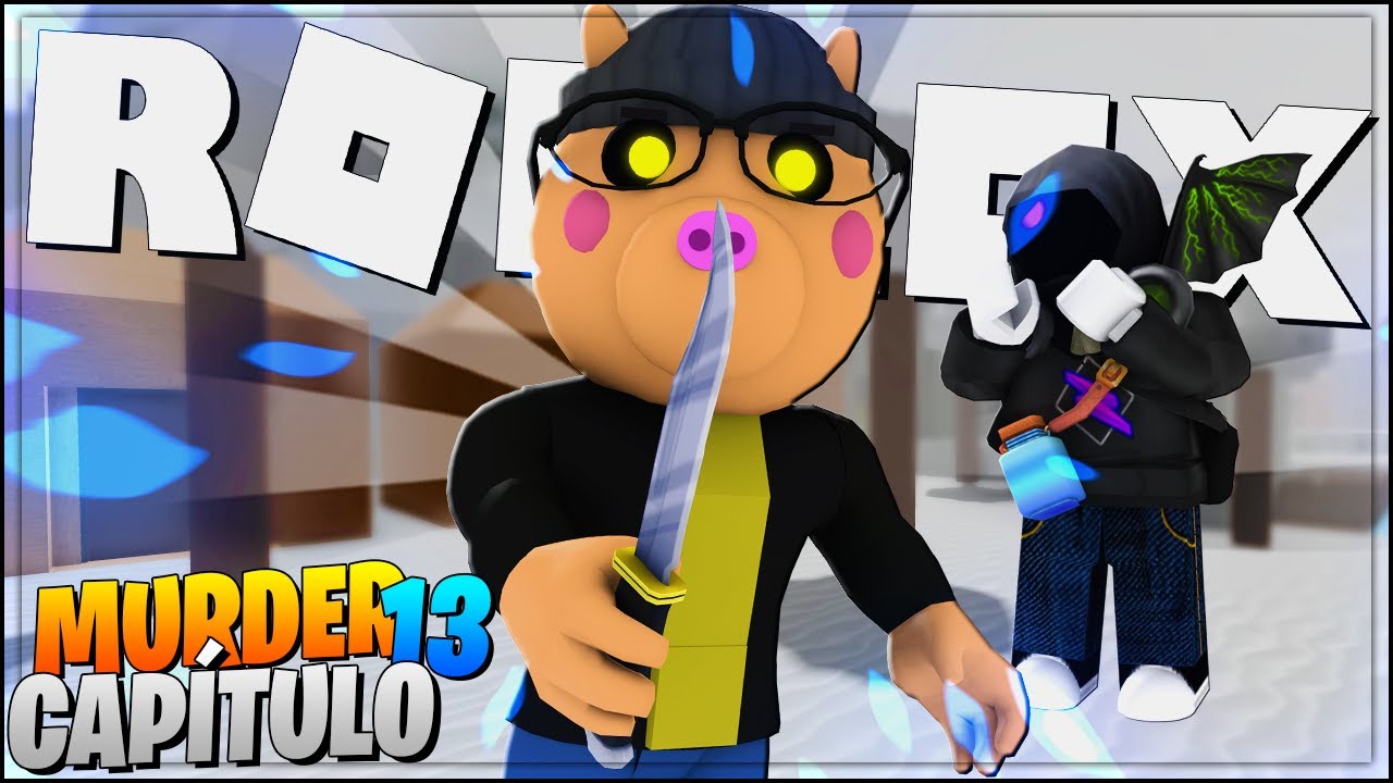 MURDER no CAPÍTULO 13 de NEVE! na PIGGY 😱 (Murder Mystery na PIGGY) | c/ Dudu Betero - Roblox #3
