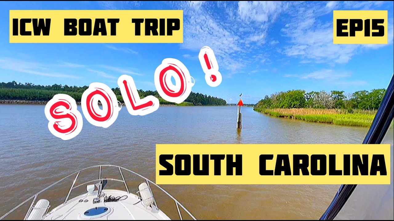 Solo ICW Boat Trip - NY to Florida ep15 Myrtle Beach to Charleston